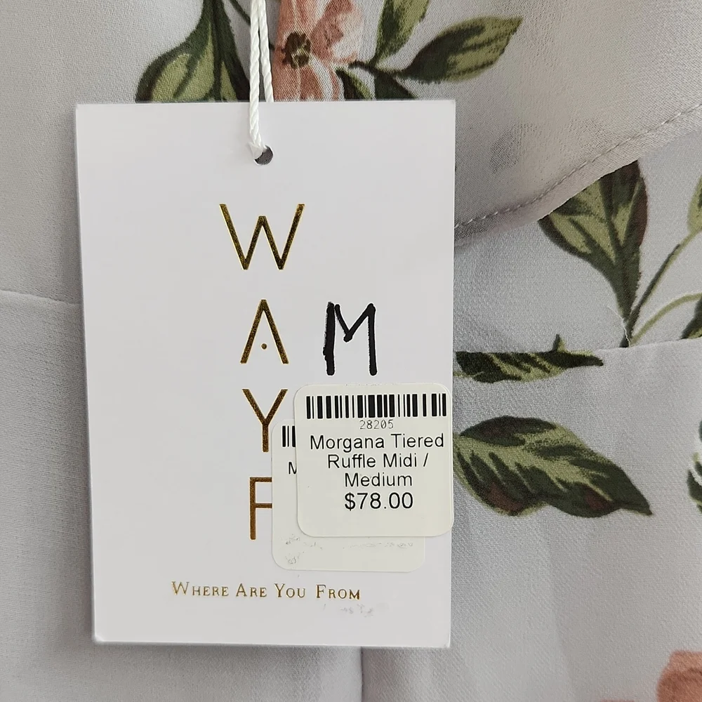 Dress- Floral Midi - Picture 4 of 4